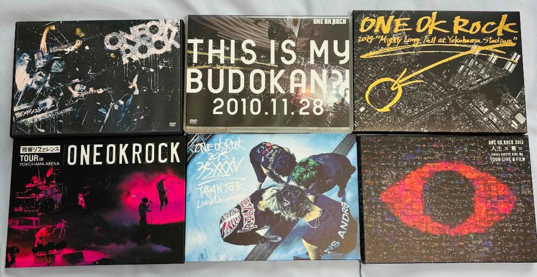 『ONE OK ROCK』 DVD6セット まとめ売り