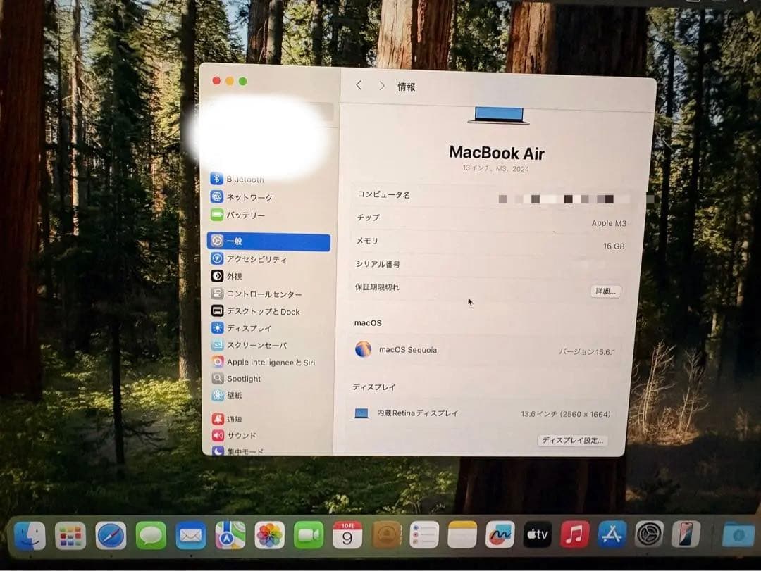MacBook Air M3【即購入値下げ可】
