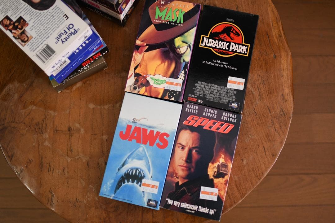 ビンテージVHS ビデオテープ 1990’s インテリア