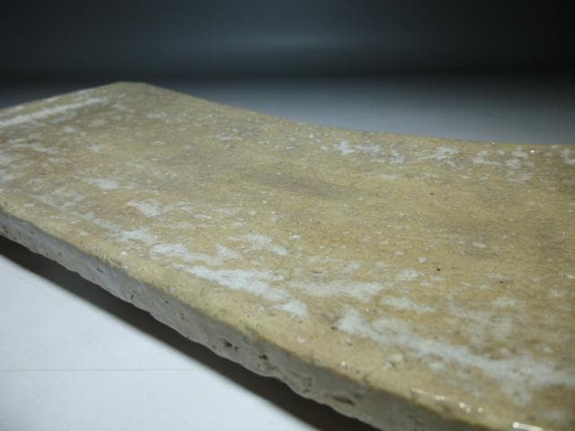 人間国宝　十代　三輪休雪　萩長皿／共箱