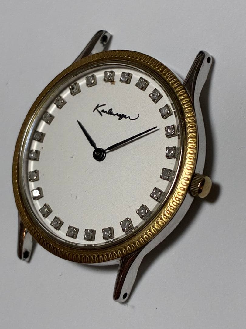 KARLERAGER カールラガー K18 SV 925 メンズ腕時計