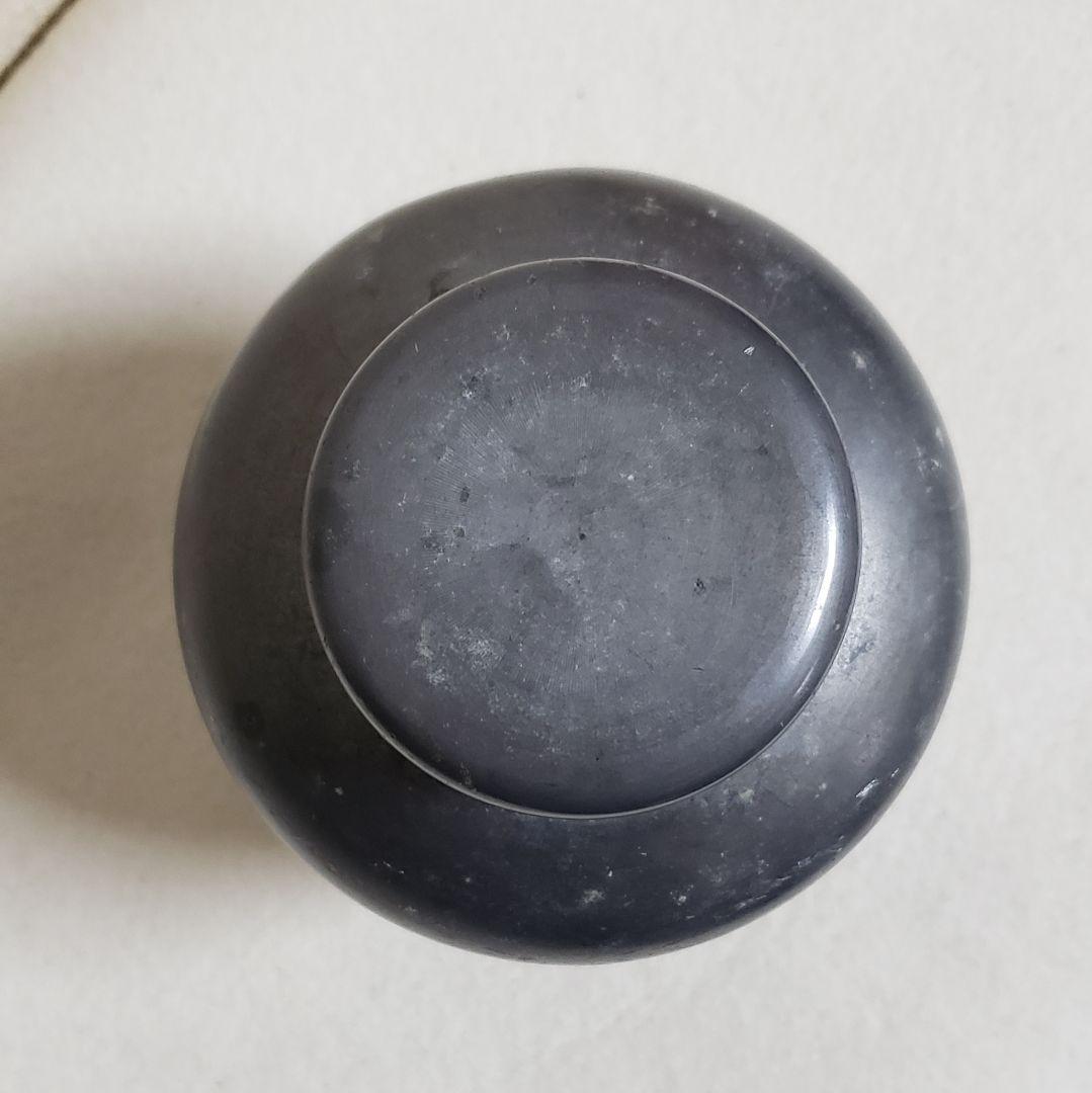 乾茂號造 錫製 茶入 茶心壷 茶道具 煎茶道具