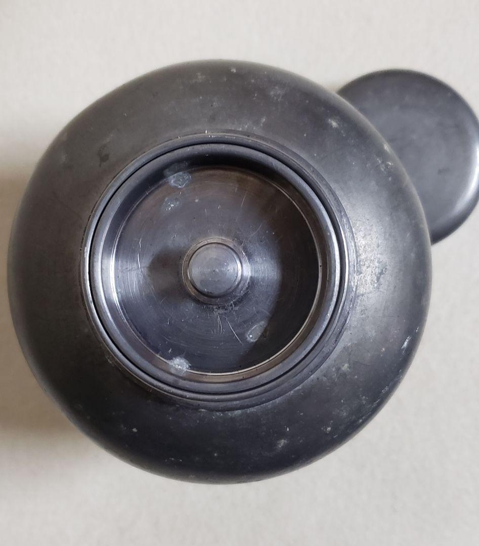 乾茂號造 錫製 茶入 茶心壷 茶道具 煎茶道具