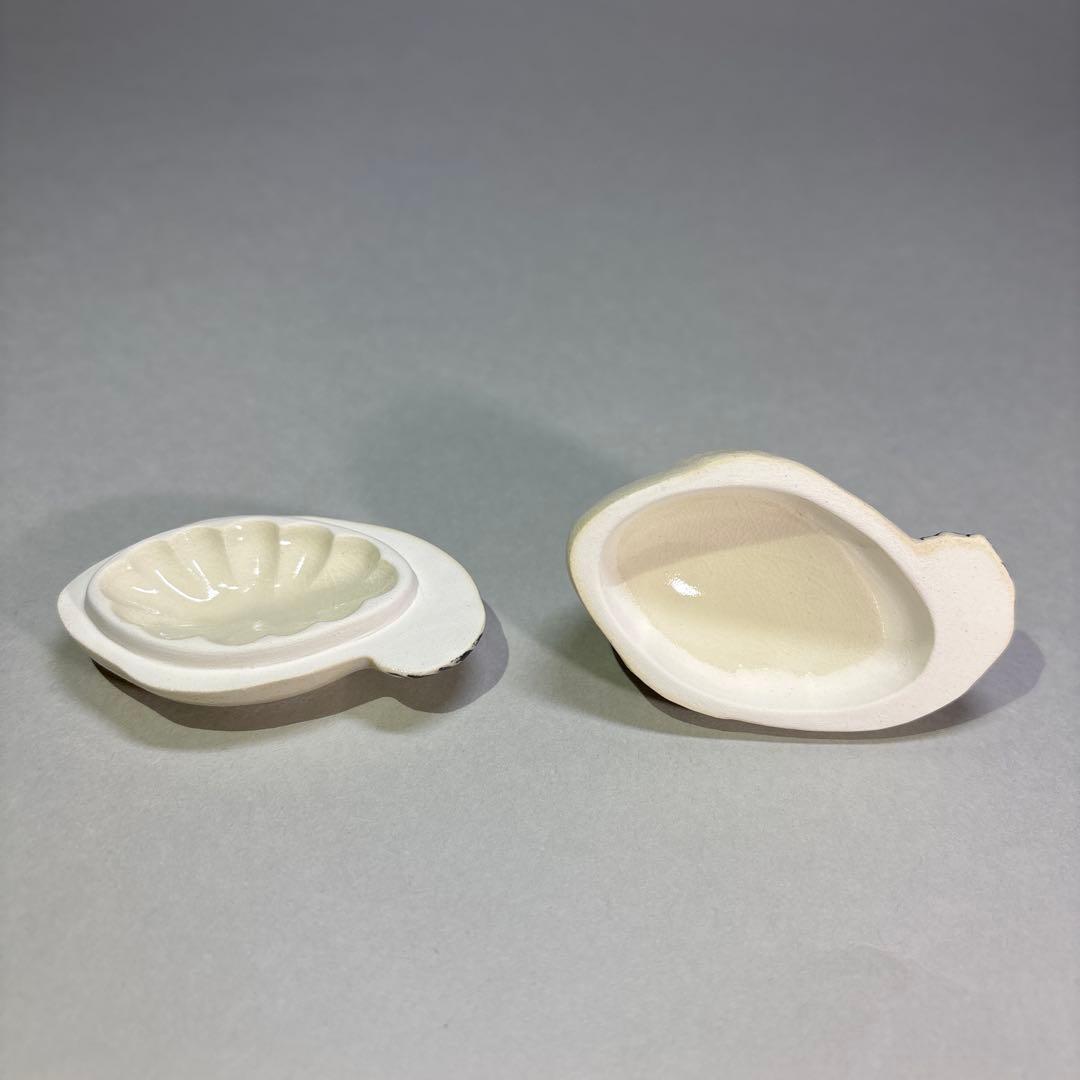 (未使用)今岡三四郎　鶴香合(桐箱入)