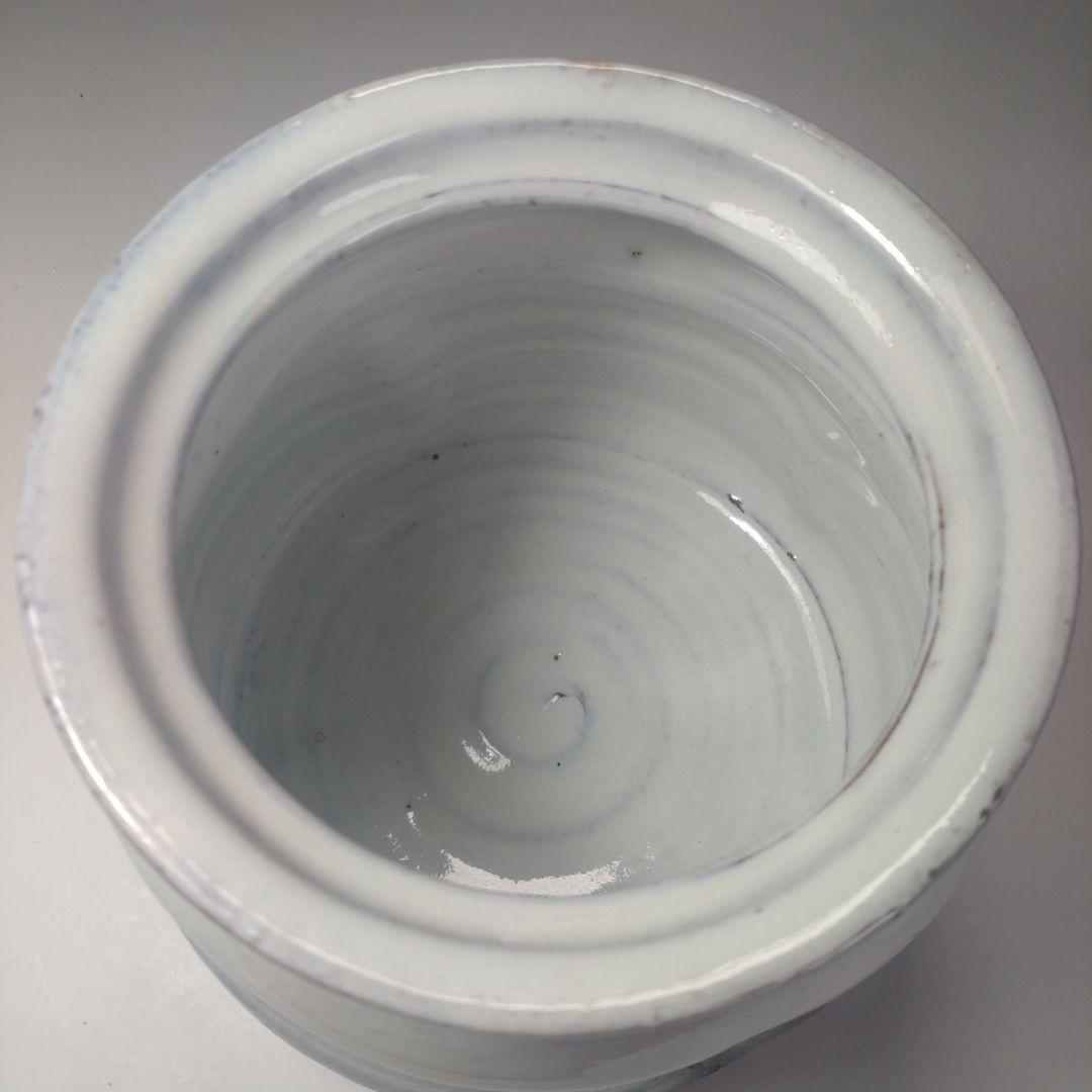 イ83 水指『小高正峰　造』『萩焼水指　共箱』茶道具