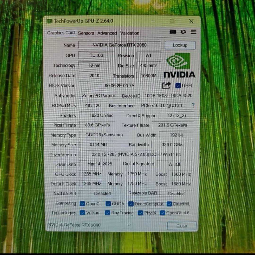 hiroさんPC/Core i7-6700/16G/RTX2060