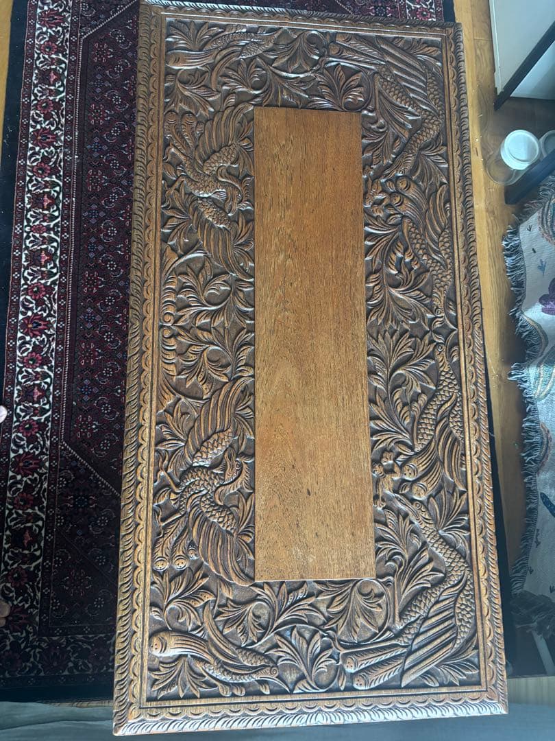 ヴィンテージ ローテーブル チーク材使用 美品 ミッドセンチュリーデザイン