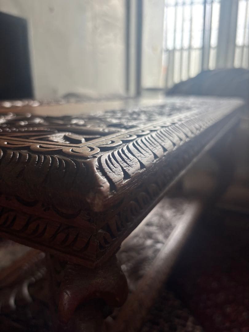 ヴィンテージ ローテーブル チーク材使用 美品 ミッドセンチュリーデザイン