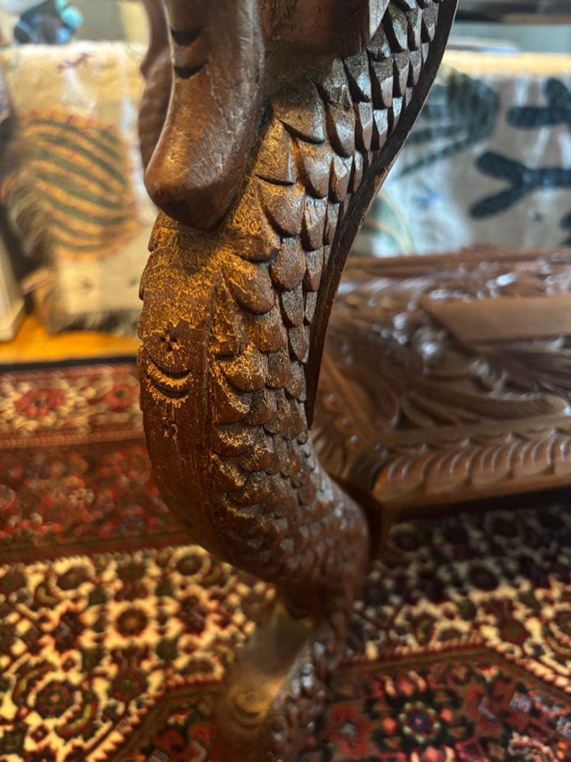 ヴィンテージ ローテーブル チーク材使用 美品 ミッドセンチュリーデザイン