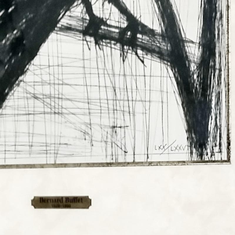 ☆ビュッフェ☆「 鳥 」リトグラフ　ed 70/75 良好！