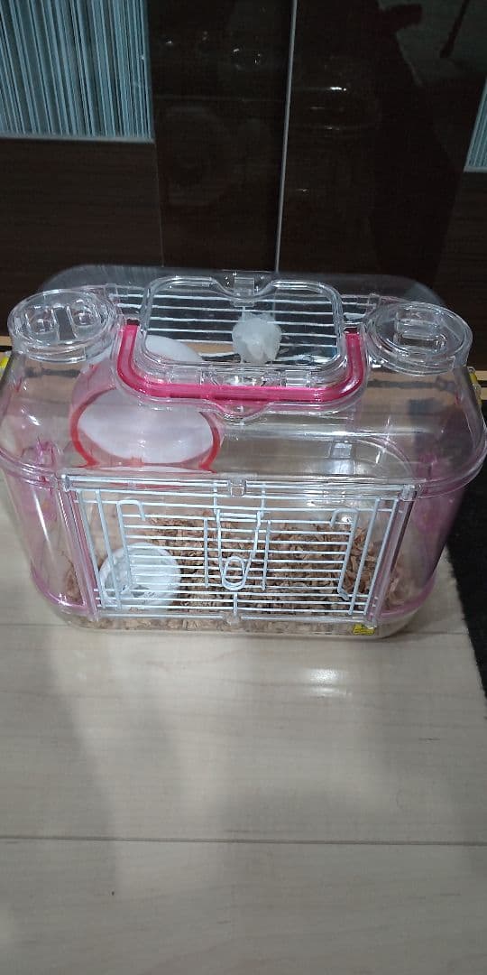 ハムスター飼育セット 移動ケージ付き