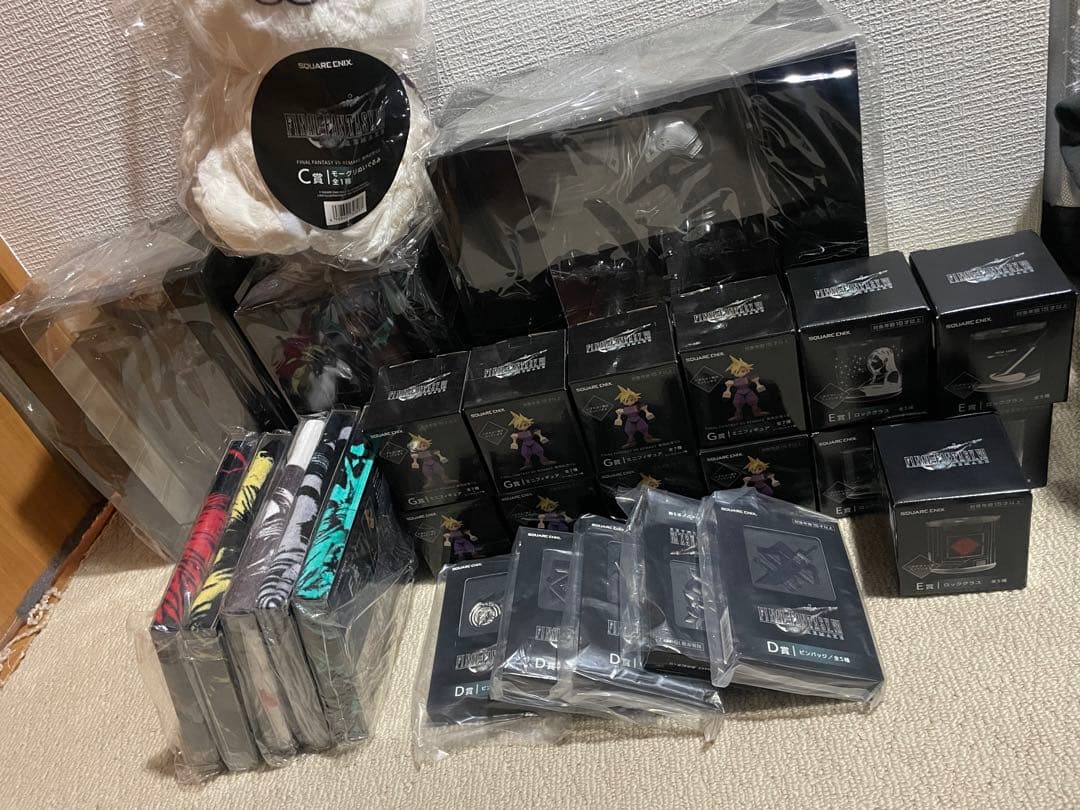 ファイナルファンタジー FF7 FF リメイク 一番くじ 27種