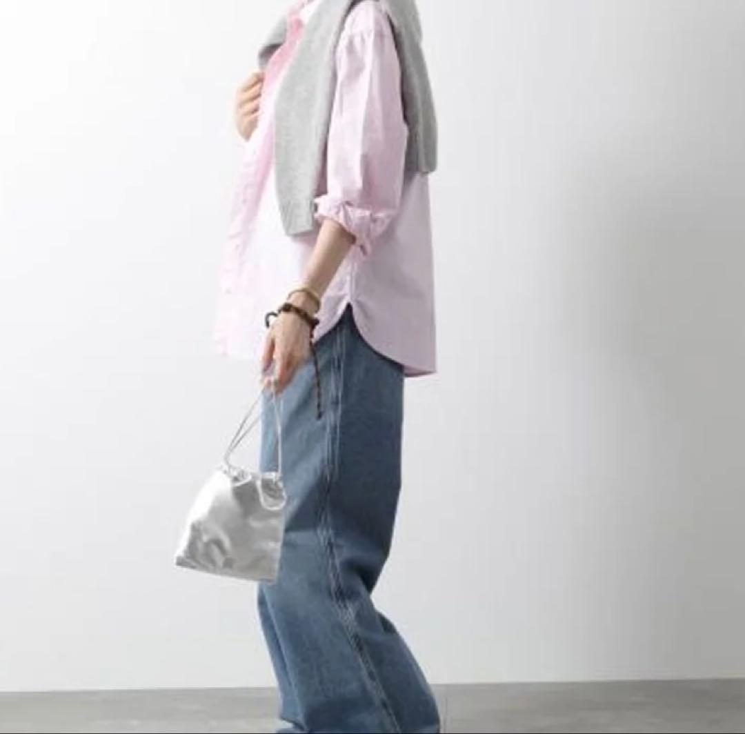 【正規品/AURA認証】 MIUMIUシルバーナッパレ ザーミニ巾着 バック