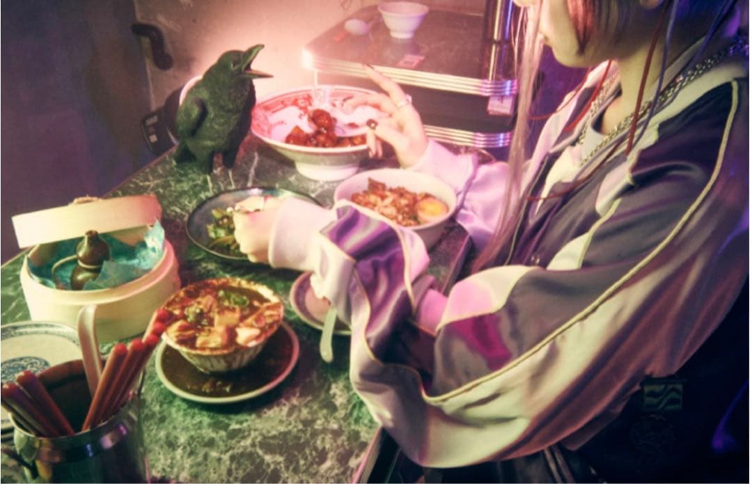 ずとまよ 香辛龍 スカジャン (Purple)限定！