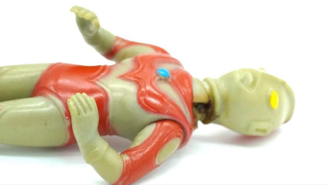 【期間限定】当時もの　ブルマァク　ソフビ　帰ってきたウルトラマン　汚れ変形破損