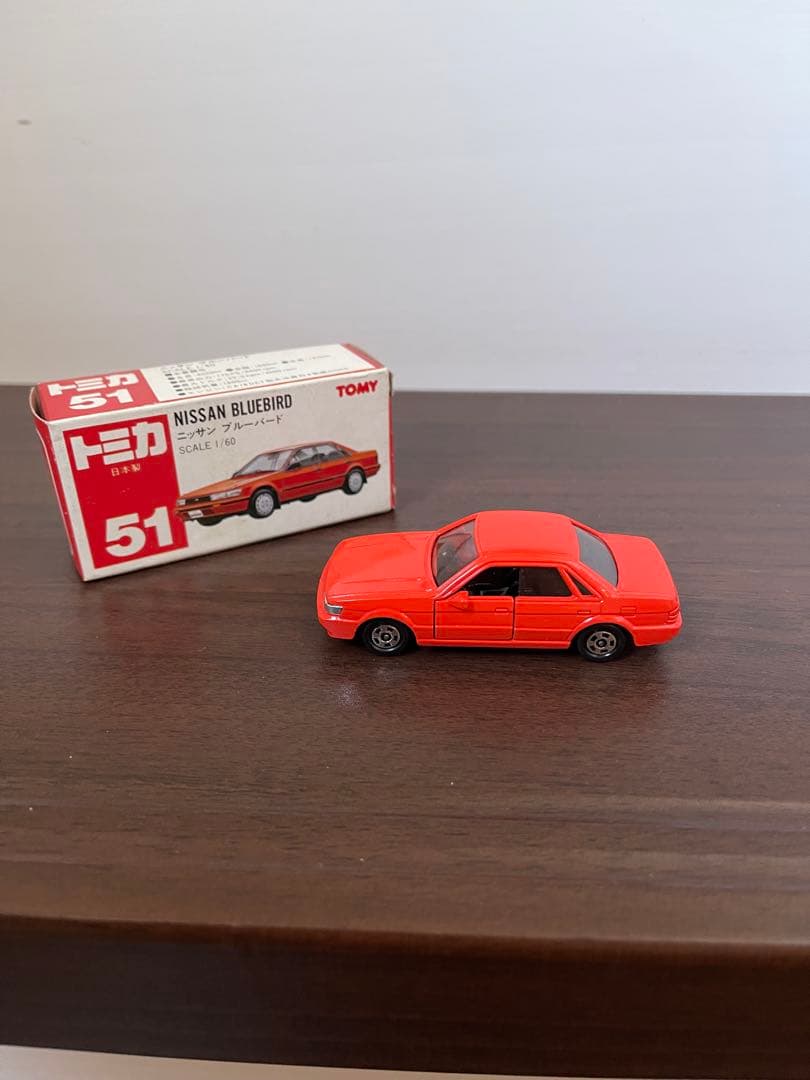 トミカ Nissan Bluebird オレンジ
