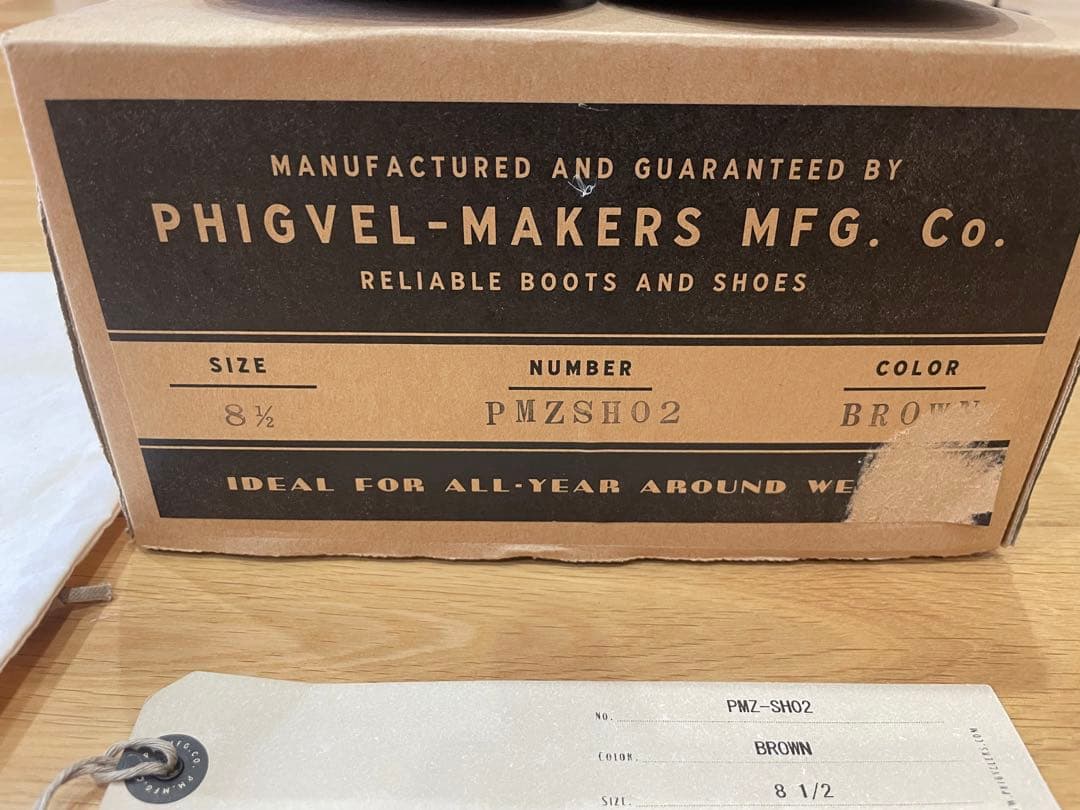 PHIGVEL MOCCASIN SHOES フィグベル