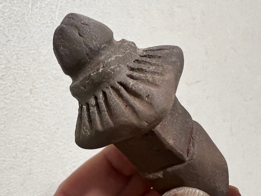 室町時代 中世 泥塔 宝塔型 仏像 仏教美術 発掘 出土 骨董 古美術