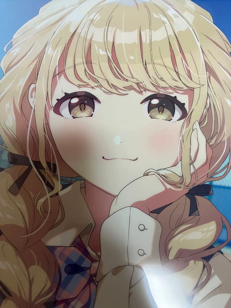 【非売品】学園アイドルマスター 藤田ことね A3 サイズ クリアポスター