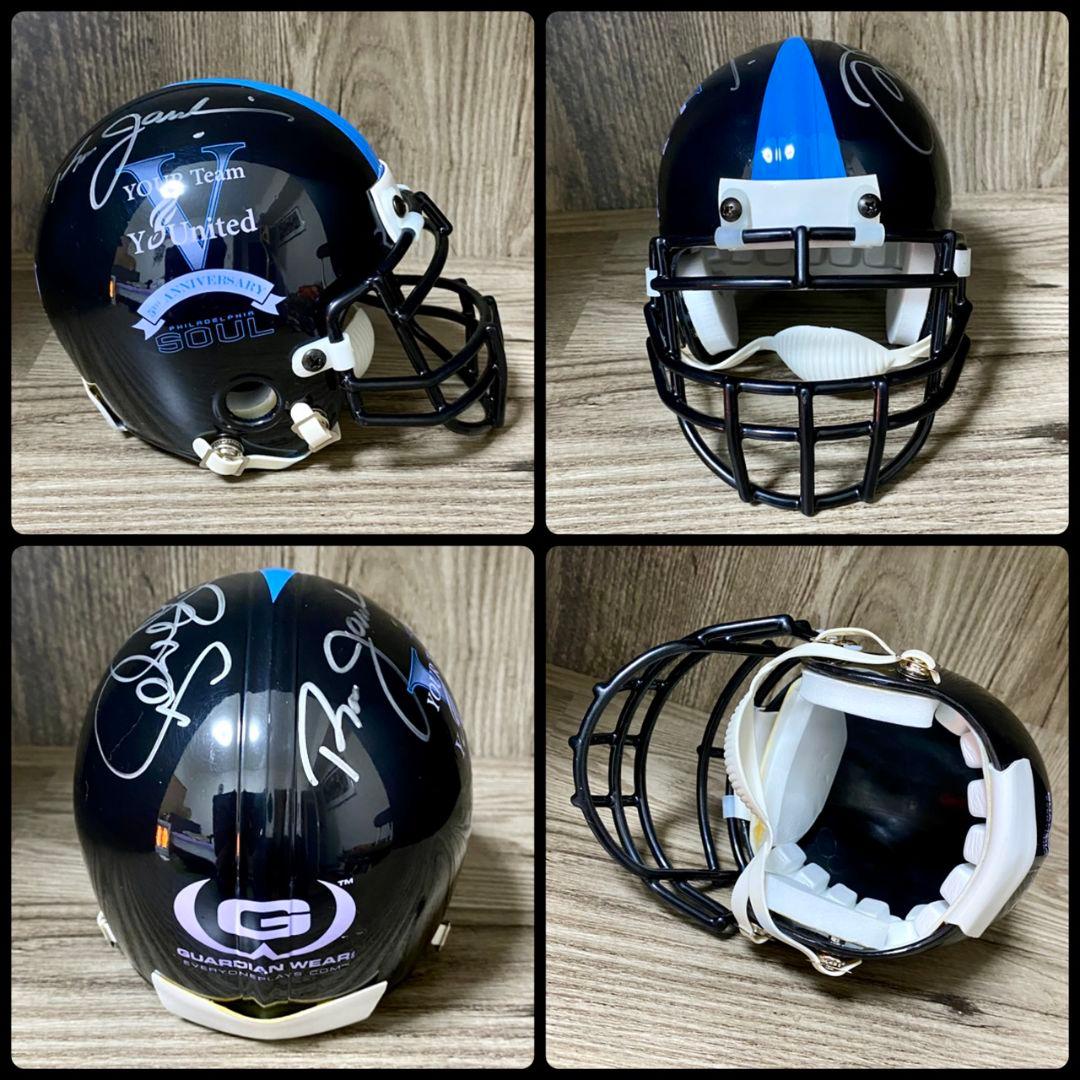 JON BON JOVI & RON JAWORSKI　直筆サイン　ヘルメット