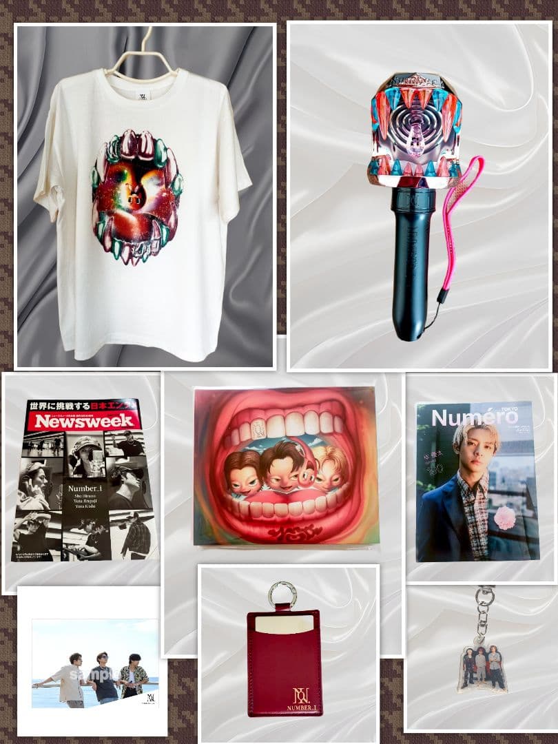 Number_i 8点／Tシャツ,ペンラ,CD, Blu-ray,FC入会特典他