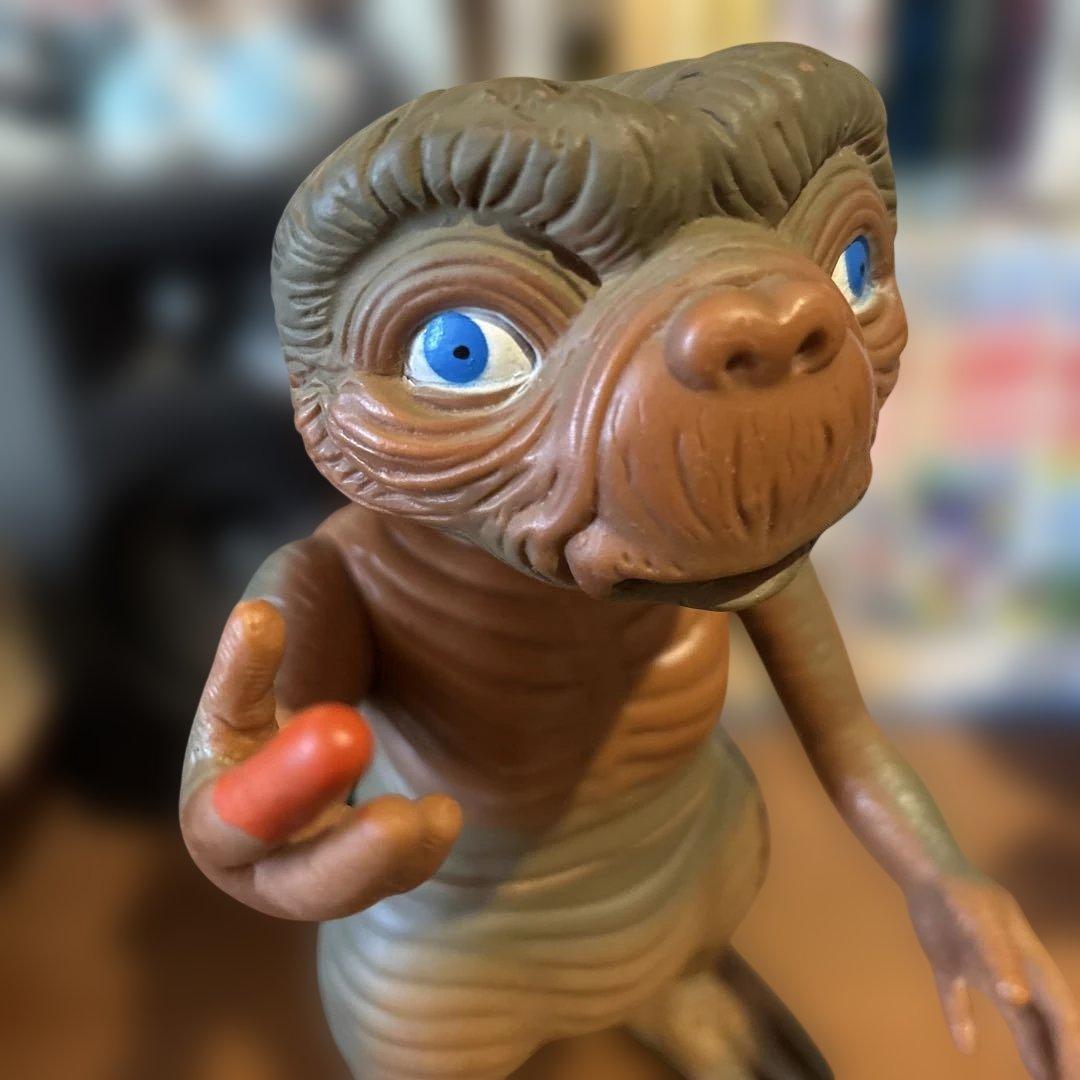 E.T. ブート ソフビ フィギュア