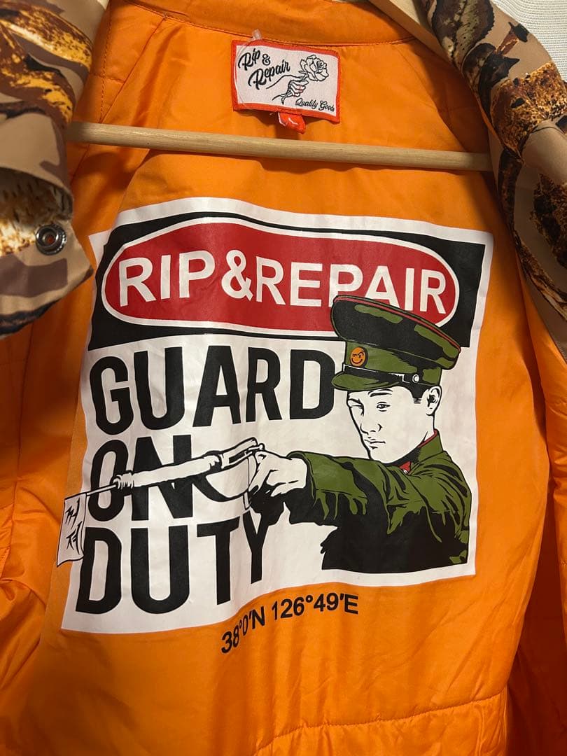 RIP&REPAIR 迷彩ジャケット GUARD ON DUTY