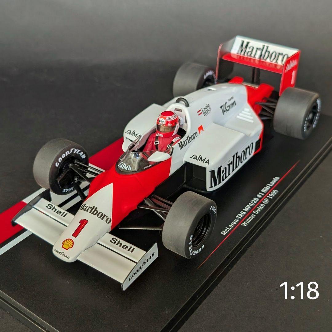 1/18 マクラーレン TAG MP4/2B #1 N.ラウダ マルボロデカール