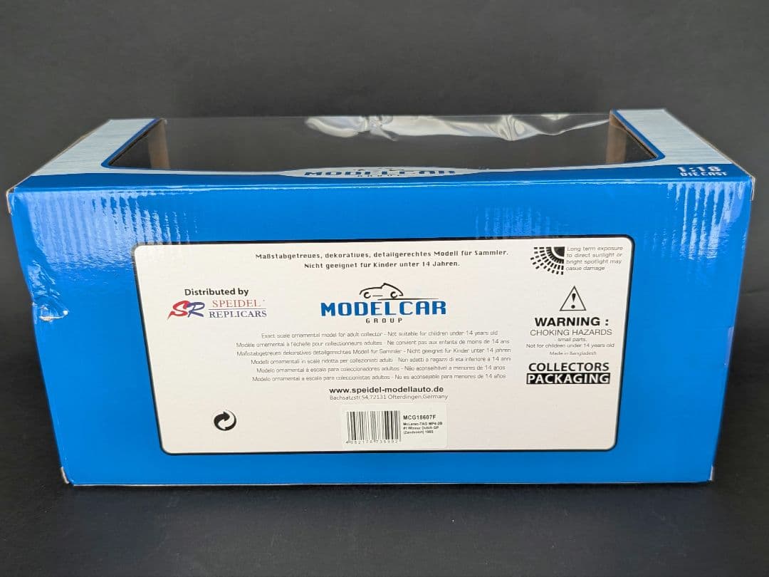 1/18 マクラーレン TAG MP4/2B #1 N.ラウダ マルボロデカール