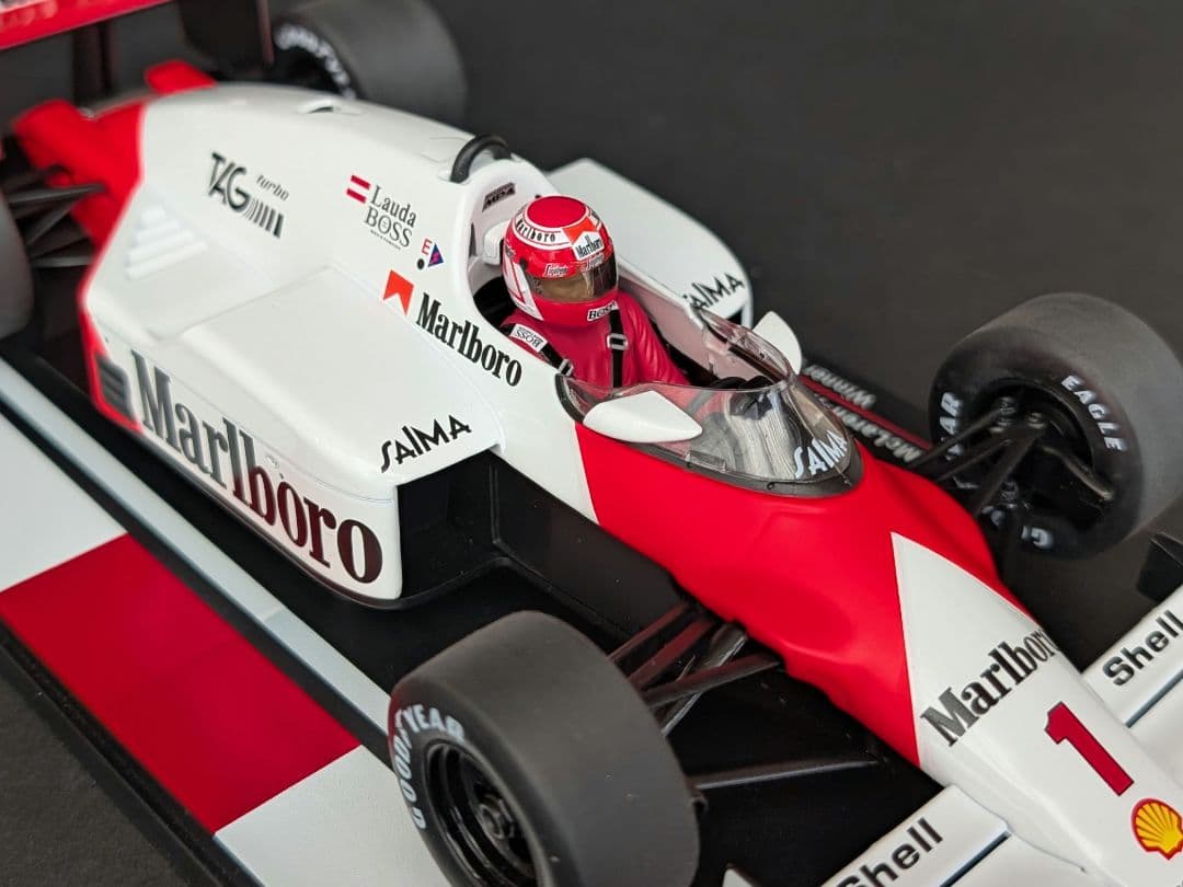 1/18 マクラーレン TAG MP4/2B #1 N.ラウダ マルボロデカール