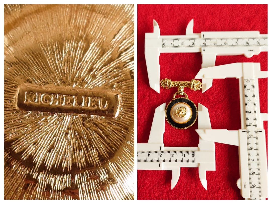 USAヴィンテージ 70s 希少 ブローチ RICHELIEU イーグル D84