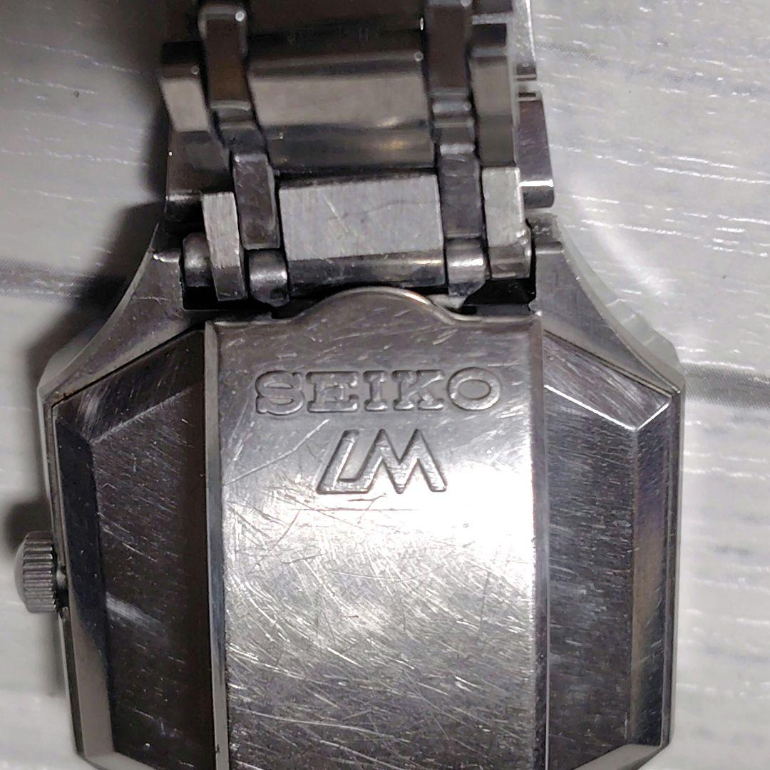 サ*ー様 SEIKO LM Special 自動巻き腕時計 角型 青色