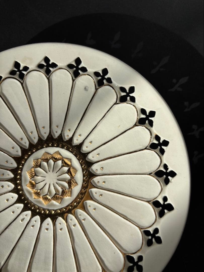 伊藤剛俊　白金珈琲カップ&ソーサー