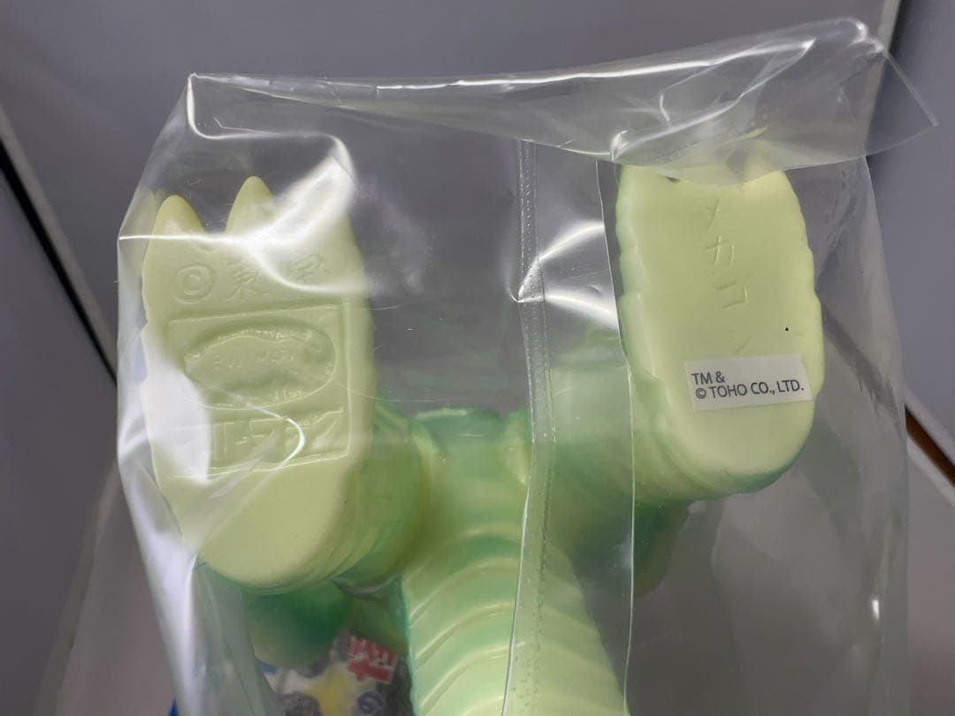 メカゴジラ　スタンダードソフビ　蓄光グリーンver. ブルマァク