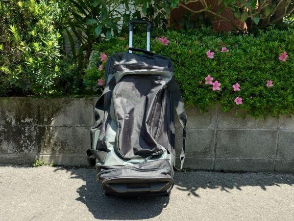 Y【中古品】FUL　キャリーバッグ　スーツケース　黒　S