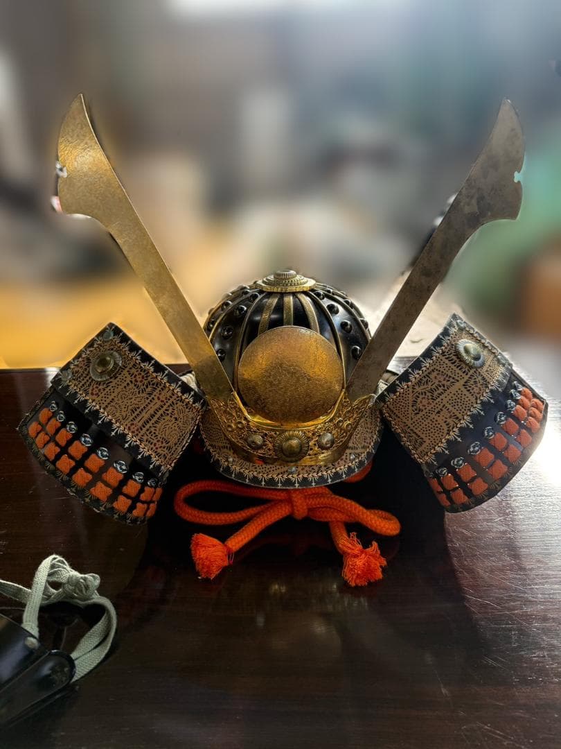 黒胴当世素掛 紺・白・茶 等身大 甲冑