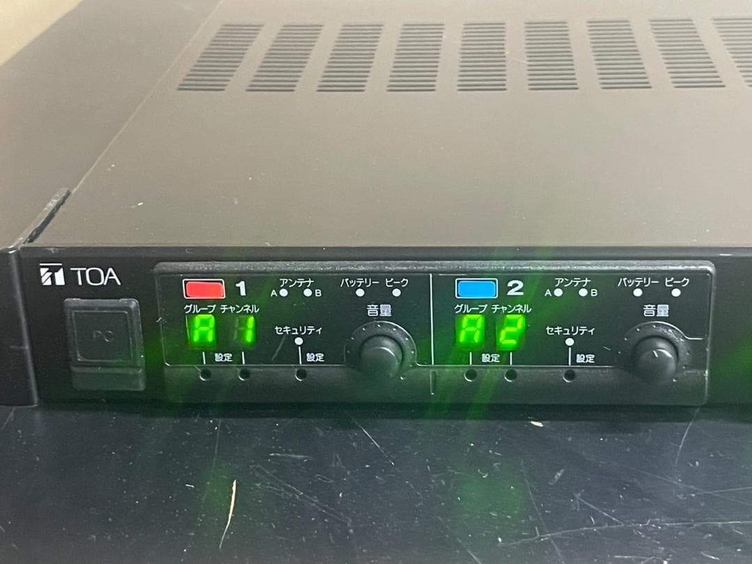 TOA WT-D1804 デジタルワイヤレスチューナー 4波 美品