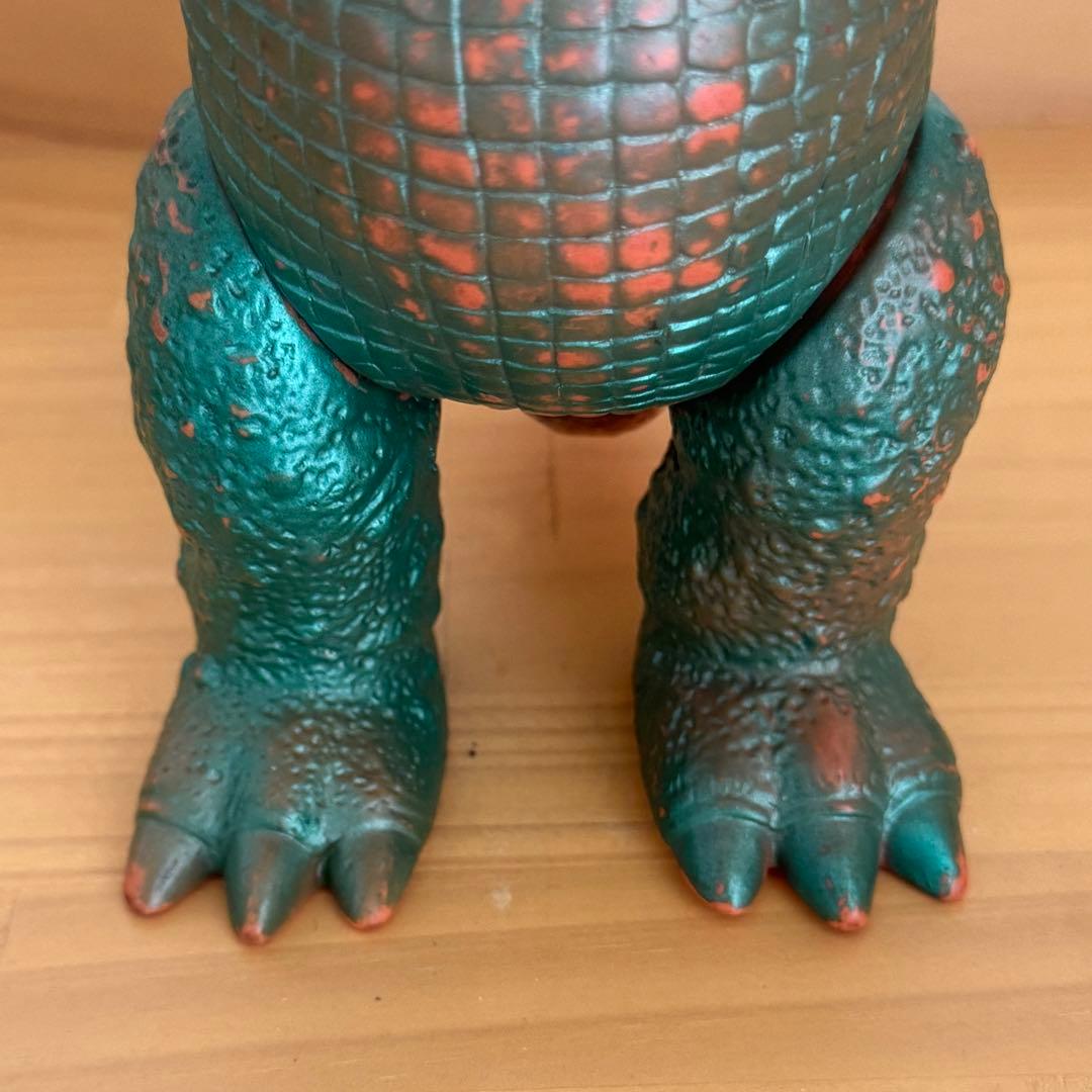 【クロロ】バラゴン1期 マルサン ソフビ 当時物