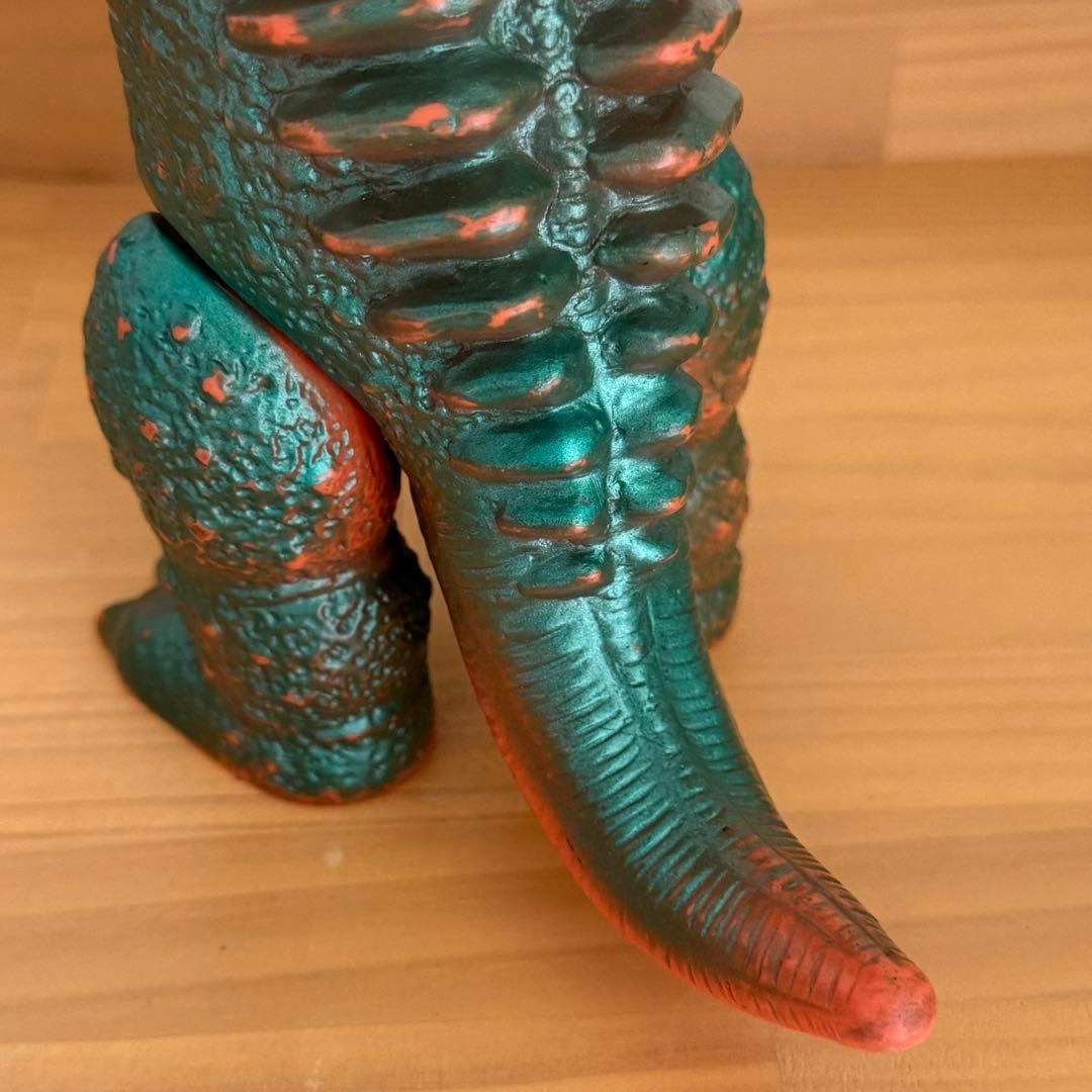 【クロロ】バラゴン1期 マルサン ソフビ 当時物