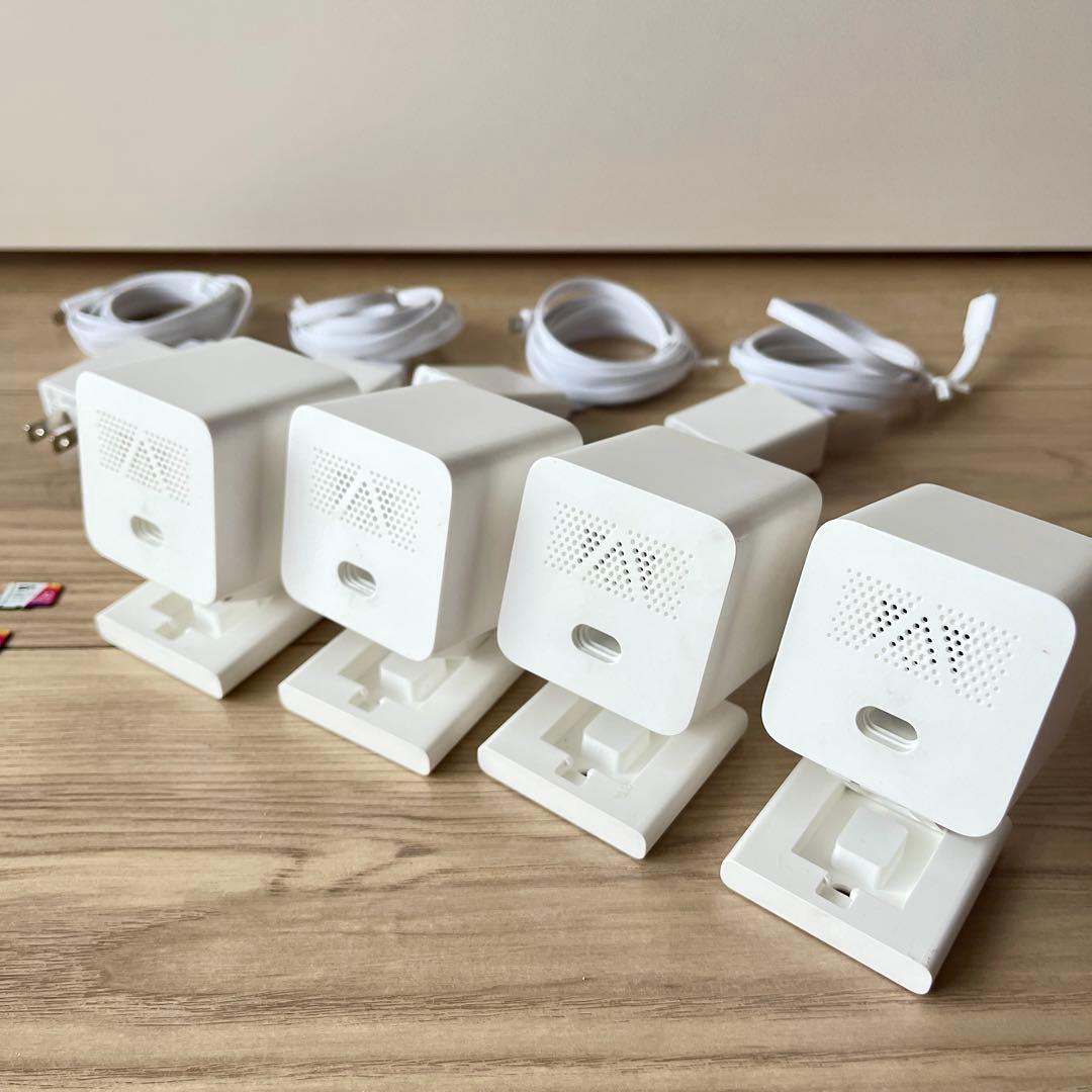 【匿名&送料込】見守りカメラ4台セット アトムテックAtomCom2