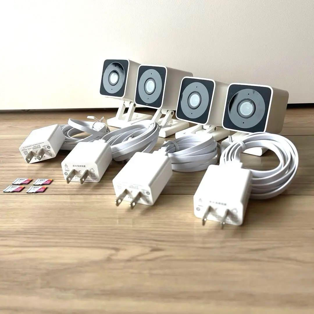 【匿名&送料込】見守りカメラ4台セット アトムテックAtomCom2