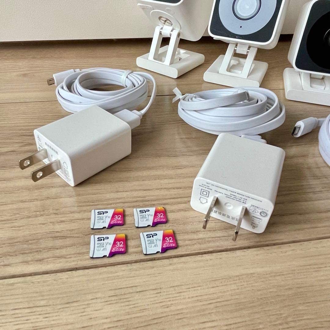 【匿名&送料込】見守りカメラ4台セット アトムテックAtomCom2