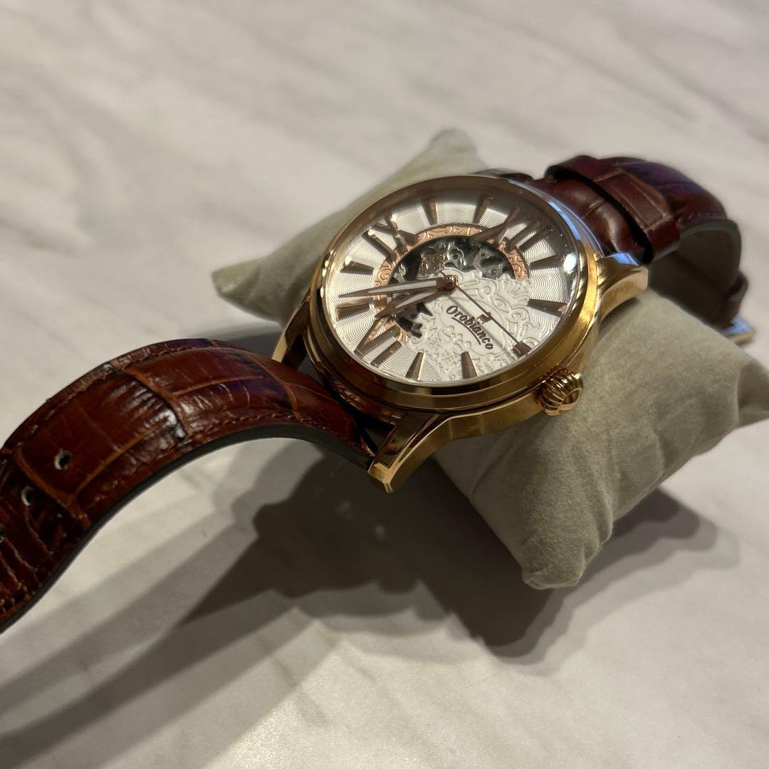 Orobianco オロビアンコ 自動巻き時計 スケルトン