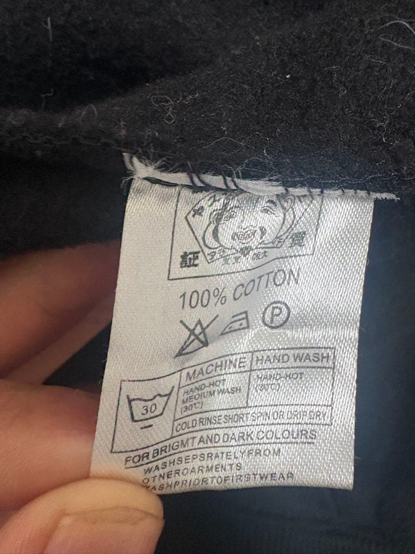 EVISU カモメ　ジップアップパーカー　黒