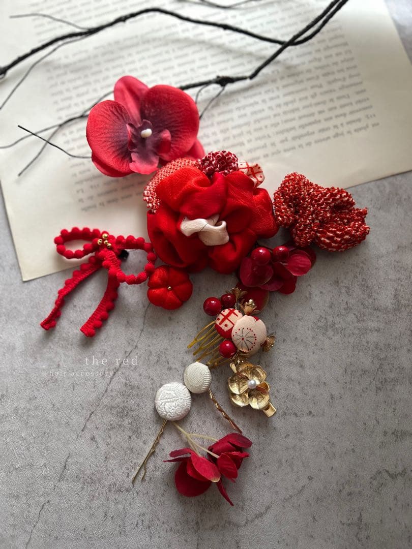 N様order髪飾り♡