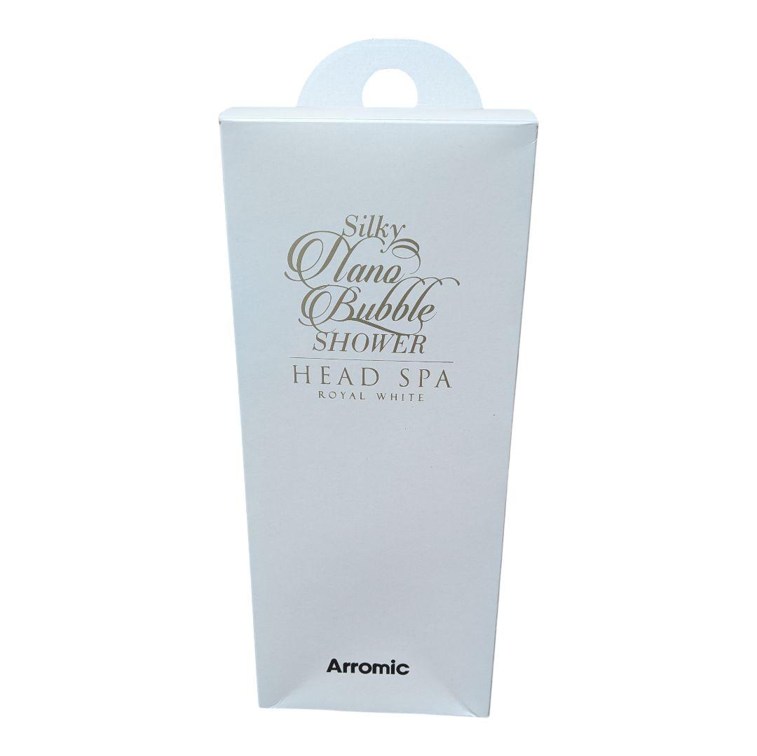 アラミック シルキーナノバブルシャワーヘッドスパ JSNB3-RW ホワイト