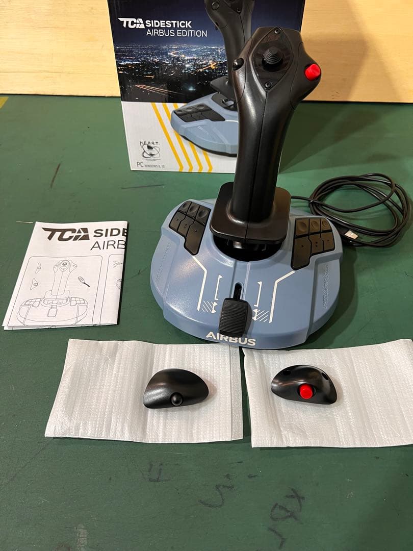 PC用ゲームコントローラー・コンバーター TCA SIDESTICK & QUADRANT AIRBUS EDITION