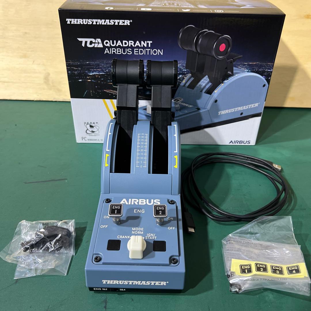 PC用ゲームコントローラー・コンバーター TCA SIDESTICK & QUADRANT AIRBUS EDITION