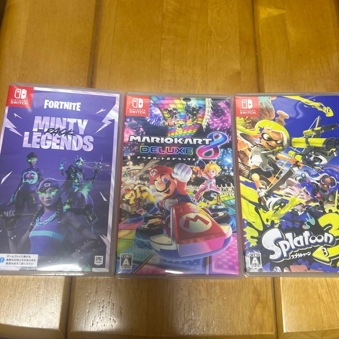 Nintendo Switch ゲーム 3本セット＋PC用HDD