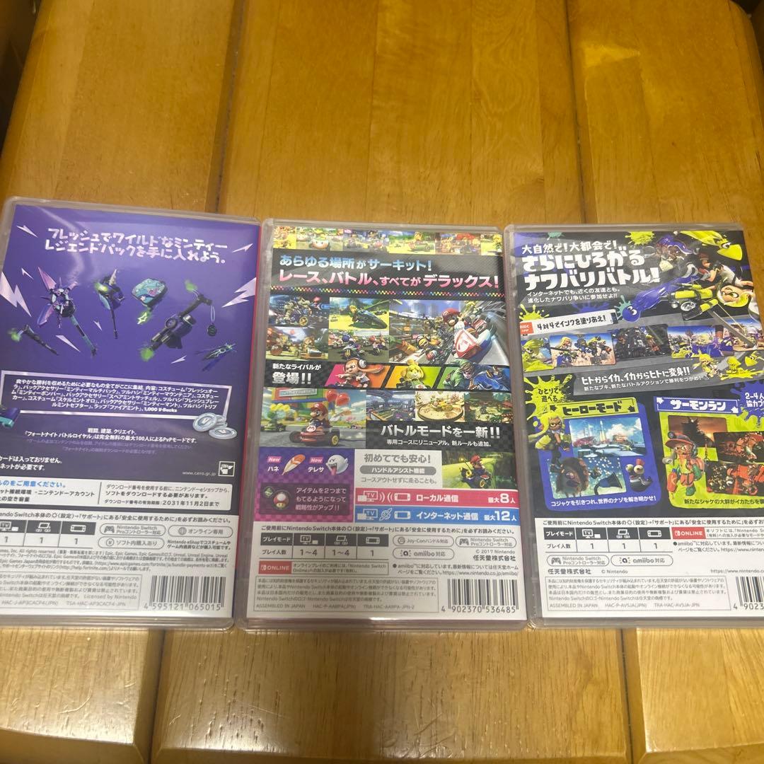 Nintendo Switch ゲーム 3本セット＋PC用HDD